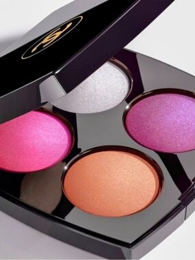CHANEL Eyeshadow Palette — Pink, Purple, Peach, White Limited Edition
